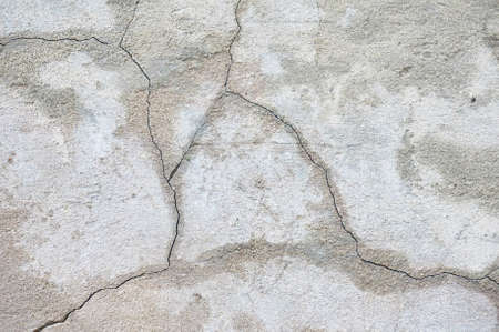 Wall with crack in industrial building, great for your design and texture background