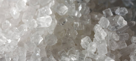 sugar close-up as an abstract background