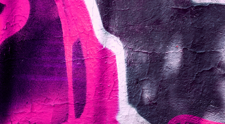 Background with paint on the wall. Graffiti on the wall.の写真素材