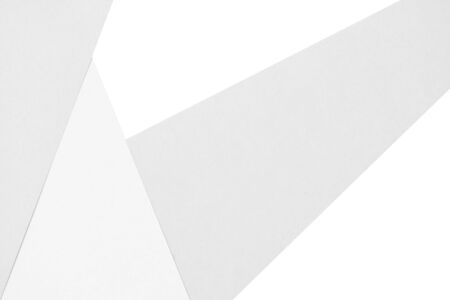 background of black and white paper in different shades lies on the tableの写真素材