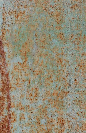 abstract corroded colorful wallpaper grunge background iron rusty artistic wall peeling paint....