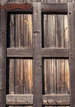 Door. Old wood texture. background old panels for designの写真素材