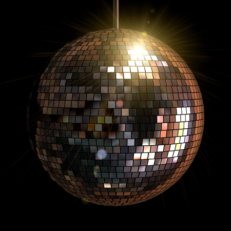 Disko ballの写真素材
