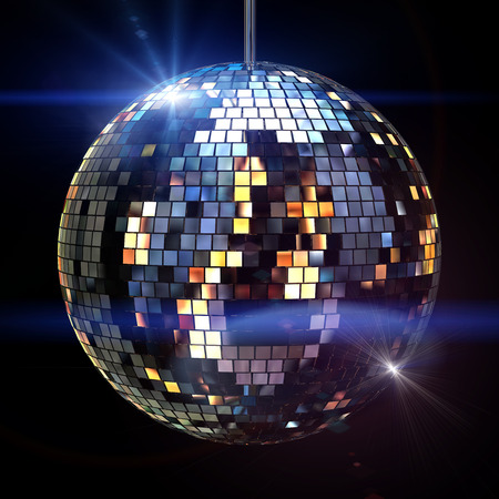 Disko ballの写真素材