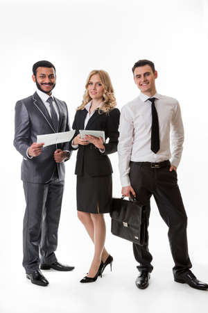 Successful business team. Business partners.の写真素材