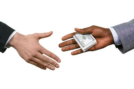 Man gives money away. Do what you have to. Criminal buys the power. We're together in this.