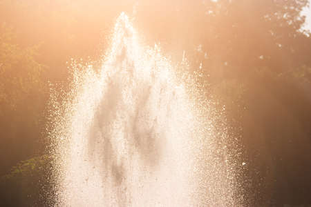 Splashes of water. Splatter and drops. Freshness in every droplet. Priceless source of life.