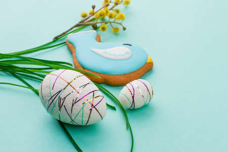 Easter spring compositionの写真素材