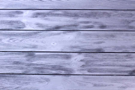 Old grey wooden desk texture surface background.