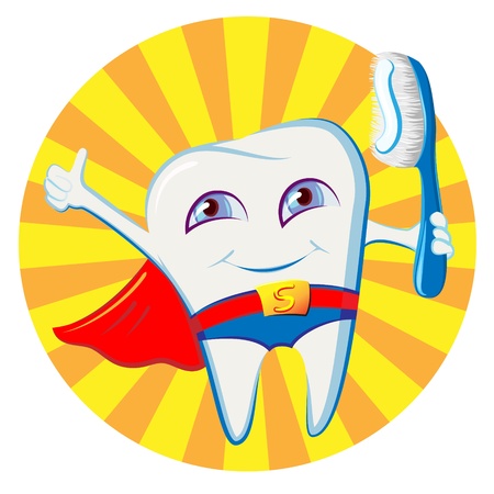 healthy toothのイラスト素材