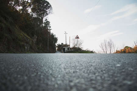 long roadの写真素材