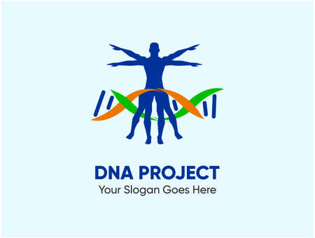 medical about the development of dna for healthのイラスト素材