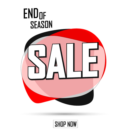 Sale bubble banner design template, discount tag, limited edition, app icon, vector illustrationのイラスト素材