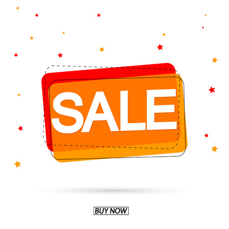 Sale bubble banner design template, discount tag, app icon, vector illustrationのイラスト素材