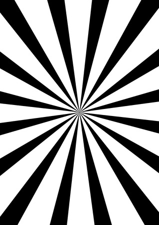 Radial background, monochrome poster design template, vector illustrationのイラスト素材