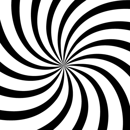 Swirl background, monochrome poster design template, vector illustrationのイラスト素材