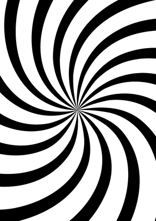 Swirl background, monochrome poster design template, vector illustrationのイラスト素材