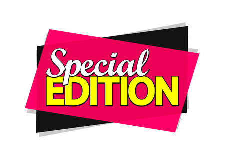 Special Edition, banner design template, promo tag, vector illustrationのイラスト素材