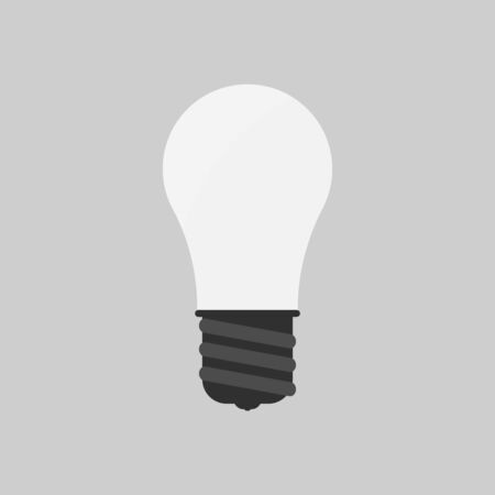 Bulb icon design template, vector illustrationのイラスト素材