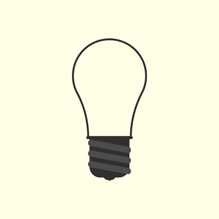 Bulb icon design template, vector illustrationのイラスト素材
