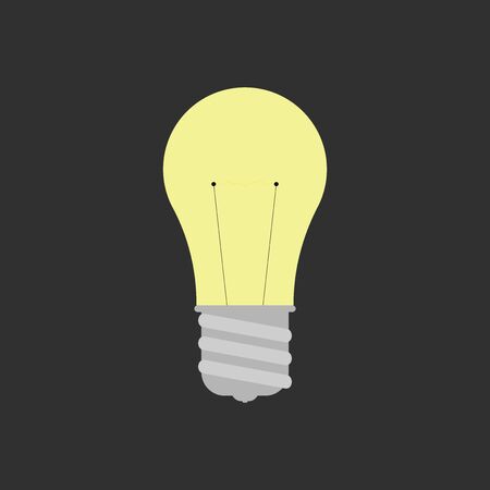Bulb icon design template, vector illustrationのイラスト素材