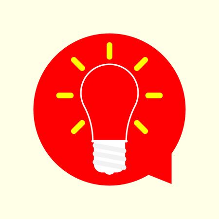 Bulb icon design template, vector illustrationのイラスト素材