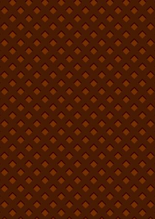 Waffle background design template, vector illustrationのイラスト素材