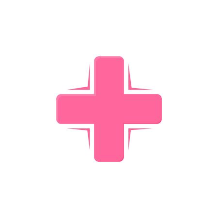 Pharmacy icon, flat graphic design template, vector illustrationのイラスト素材