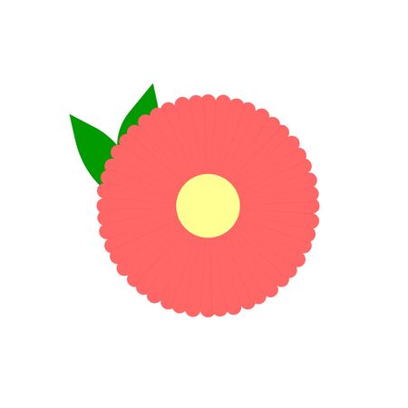 Flower icon, graphic design template, vector illustrationのイラスト素材