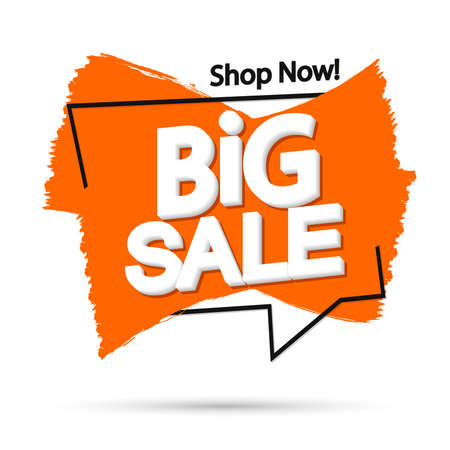 Sale, banner design template, discount tag, great offer, promo tag, promotion poster, vector illustrationのイラスト素材