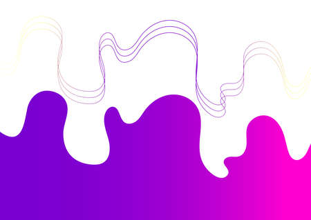 Abstract background, poster design template, landing page, vector illustrationのイラスト素材