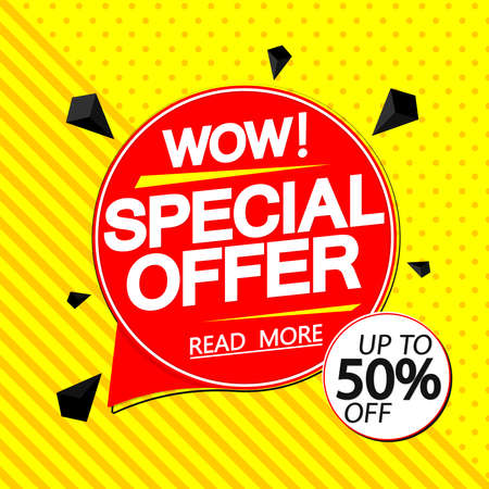 Sale 50% off, banner design template, discount tag, app icon, vector illustrationのイラスト素材