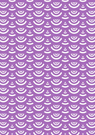 Geometric pattern, abstract background with ornament. Poster design template, vector illustration.のイラスト素材
