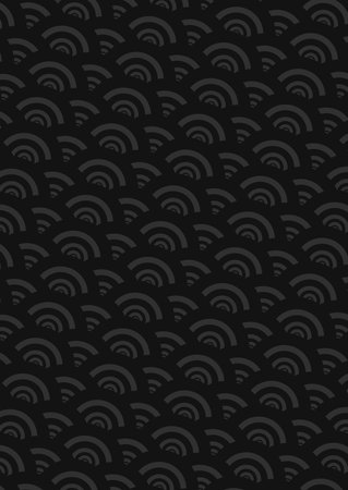 Geometric pattern, abstract background with ornament. Poster design template, vector illustration.のイラスト素材