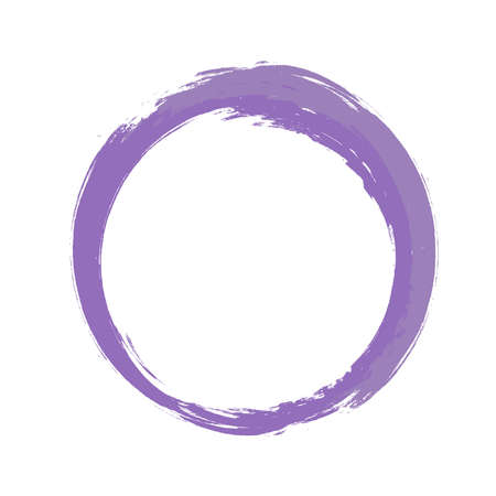 Grunge brush banner, isolated splash texture. Grunge design template vector elementのイラスト素材