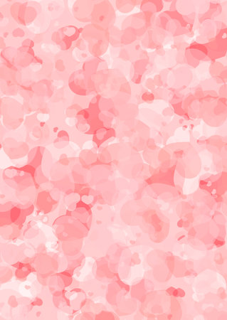 Valentine's day background. Seamless pattern with red hearts. vector illustration.のイラスト素材