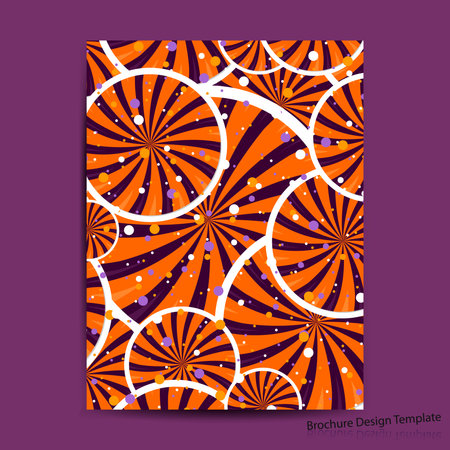 cover design template. Abstract background with candy pattern. vector illustration.のイラスト素材