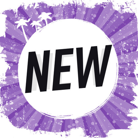 NEW! Sale banner template design, special offer. vector illustrationのイラスト素材