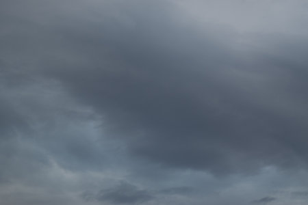 Cloudscape has been developing in gorgeous form. The background image has been taken in high resolution.の写真素材