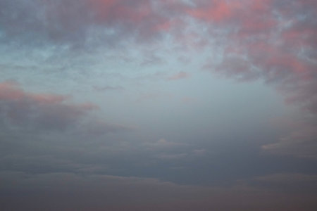 Beautiful sky with clouds at sunset. Sky background. Sky with clouds weather nature cloud blueの写真素材