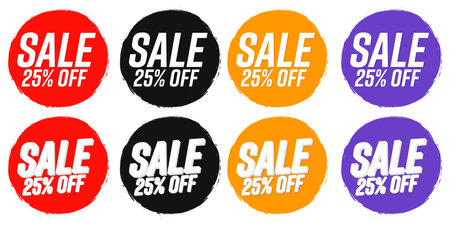 Sale banner template design, Big sale special offer. end of season special offer banner. vector illustration.のイラスト素材