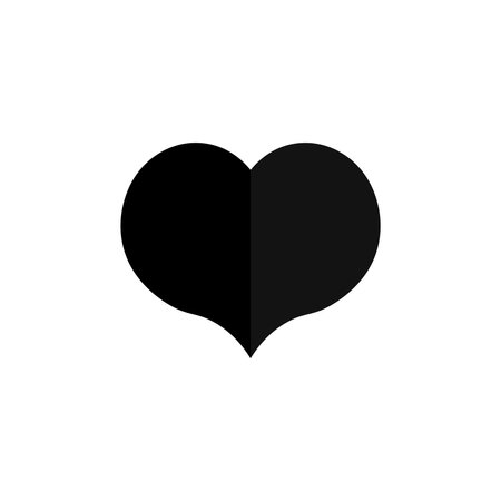 Heart icon. Heart icon. Heart icon vector. Heart icon flatのイラスト素材