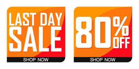 Sale banners design template, special offer, spend up and save more, vector illustrationのイラスト素材