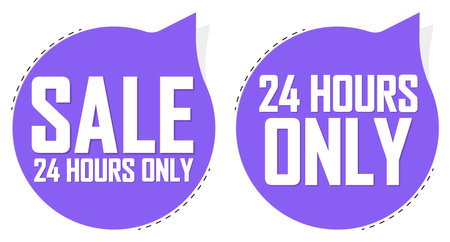 Set Sale banners design template, discount tags, special offer, vector illustrationのイラスト素材