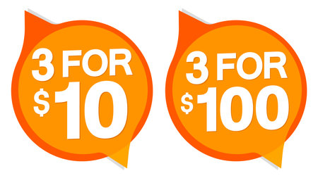 Sale banners design template, discount tags, special offer, vector illustrationのイラスト素材