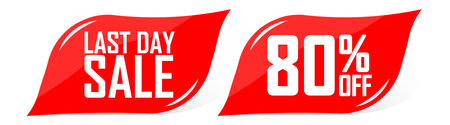 Sale banners design template, discount tags, special offer, vector illustrationのイラスト素材