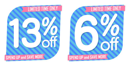 Sale banner template design, Big sale special offer. end of season special offer banner. vector illustration.のイラスト素材
