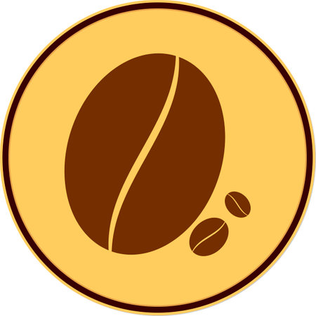 Coffee beans vector icon. Coffee beans vector icon. Coffee beans vector iconの写真素材
