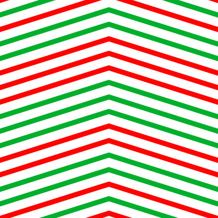 Seamless pattern with red and green diagonal stripes. Vector illustrationの写真素材