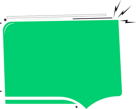 Bubble banner, isolated on transparent background, PNG illustrationの写真素材